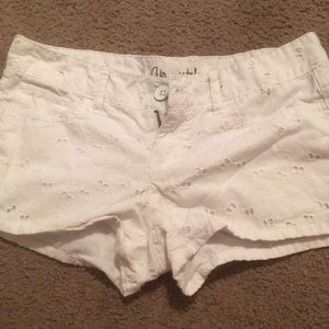 White shorts